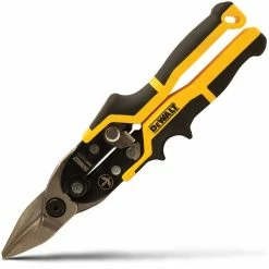 DEWALT 250Mm Straight Aviation Tinsnip Ergo Handle DWHT14675