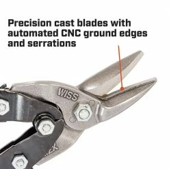 CRESCENT WISS Metalmaster® 235MM/9-1/4" Special Series Straight And Right Cut Aviation Snip M2RS1 12 CRESCENT WISS Metalmaster® 235MM/9-1/4" Special Series Straight And Right Cut Aviation Snip M2RS1 -GearWrench Shop unnamed file 1011