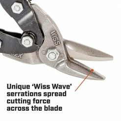CRESCENT WISS Metalmaster® 235MM/9-1/4" Special Series Straight And Right Cut Aviation Snip M2RS1 17 CRESCENT WISS Metalmaster® 235MM/9-1/4" Special Series Straight And Right Cut Aviation Snip M2RS1 -GearWrench Shop unnamed file 1016
