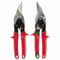 MILWAUKEE 2-Piece Offset Aviation Tin Snips Set 48224523