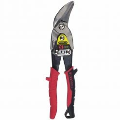 STANLEY FATMAX Left Cut Offset Aviation Snips Red 14-567