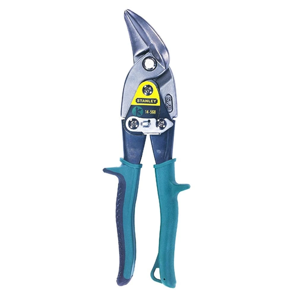 STANLEY FATMAX Right Cut Offset Aviation Snips Green 14-568 4 STANLEY FATMAX Right Cut Offset Aviation Snips Green 14-568 - Image 2