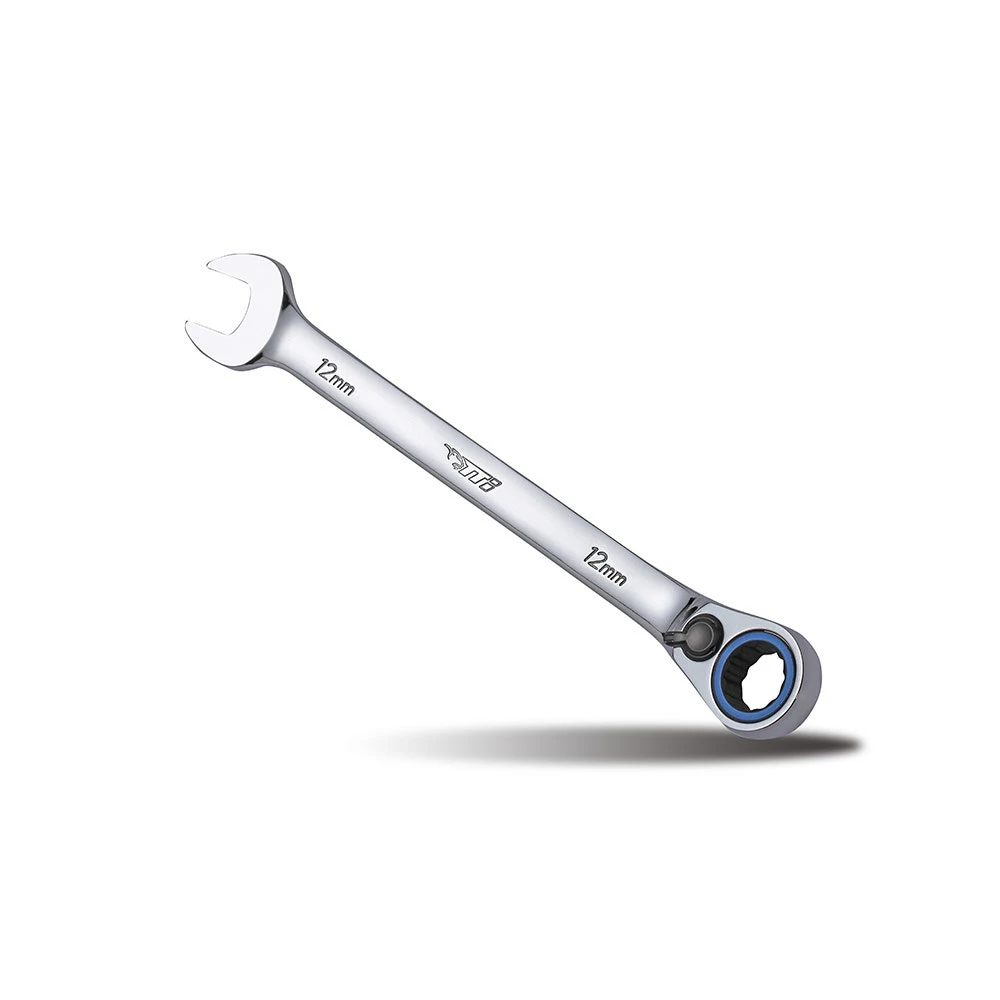 TTI 12mm 72T Metric Reversible Ratcheting Ring/Open-End Spanner TRVM12 3 TTI 12mm 72T Metric Reversible Ratcheting Ring/Open-End Spanner TRVM12