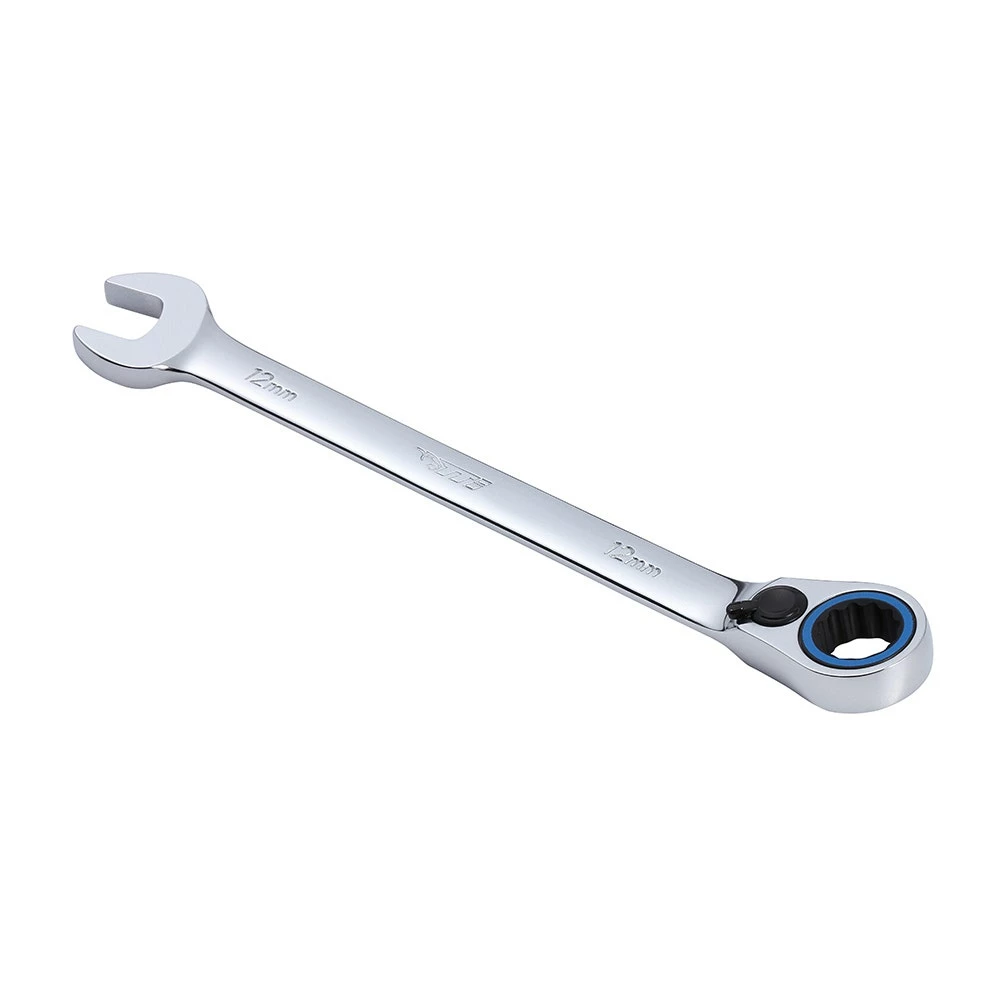 TTI 12mm 72T Metric Reversible Ratcheting Ring/Open-End Spanner TRVM12 4 TTI 12mm 72T Metric Reversible Ratcheting Ring/Open-End Spanner TRVM12 - Image 2