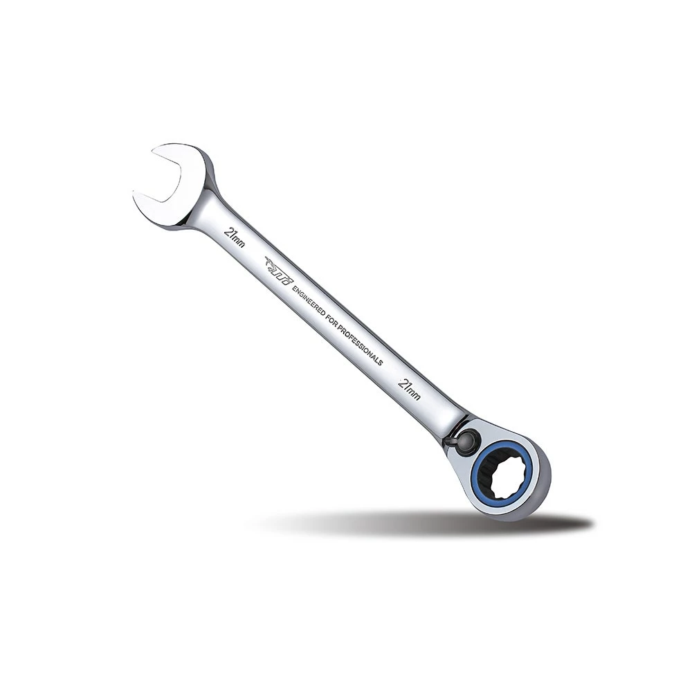 TTI 21mm 72T Metric Reversible Ratcheting Ring/Open-End Spanner TRVM21 3 TTI 21mm 72T Metric Reversible Ratcheting Ring/Open-End Spanner TRVM21