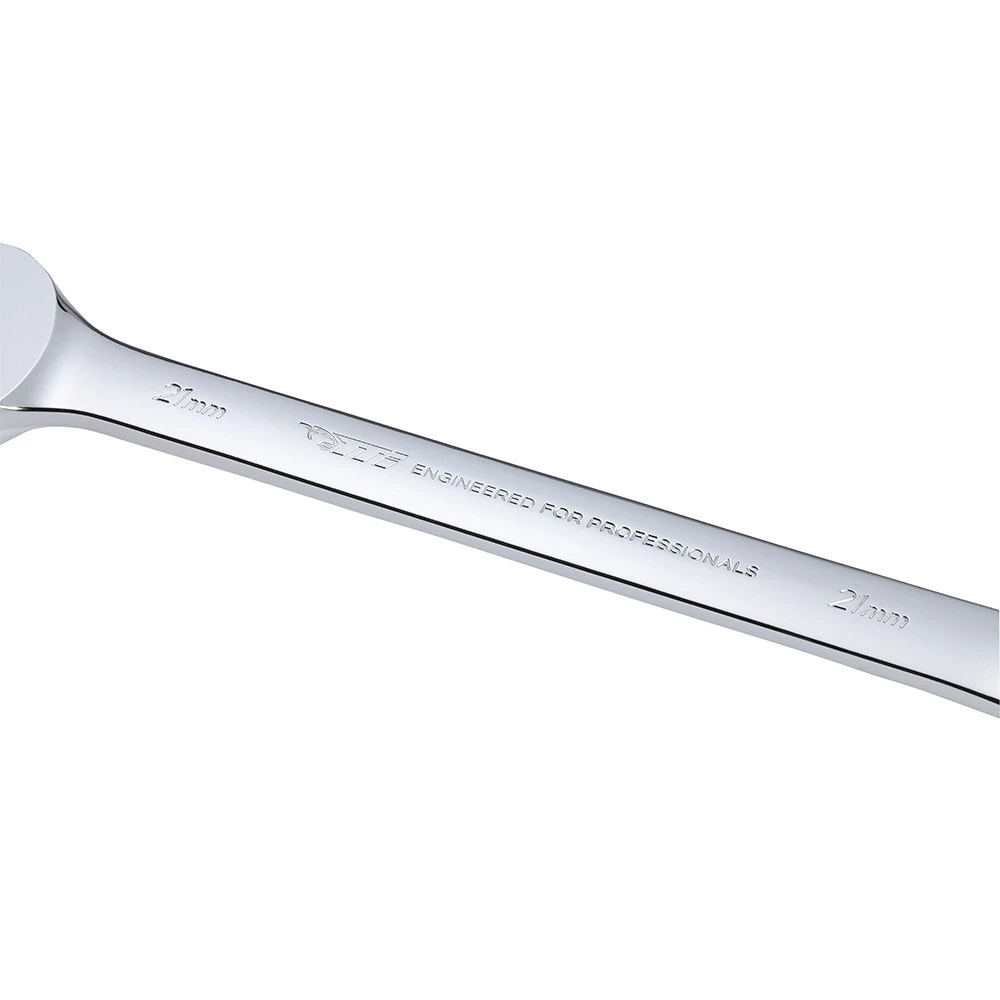 TTI 21mm 72T Metric Reversible Ratcheting Ring/Open-End Spanner TRVM21 6 TTI 21mm 72T Metric Reversible Ratcheting Ring/Open-End Spanner TRVM21 - Image 4