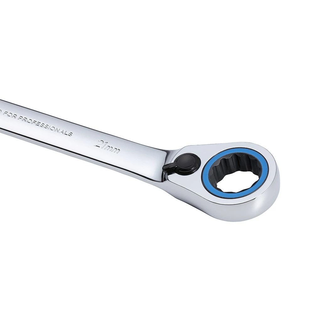 TTI 21mm 72T Metric Reversible Ratcheting Ring/Open-End Spanner TRVM21 7 TTI 21mm 72T Metric Reversible Ratcheting Ring/Open-End Spanner TRVM21 - Image 5