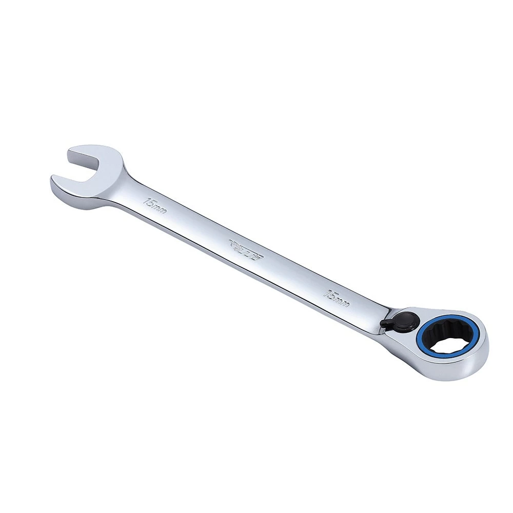 TTI 15mm 72T Metric Reversible Ratcheting Ring/Open-End Spanner TRVM15 4 TTI 15mm 72T Metric Reversible Ratcheting Ring/Open-End Spanner TRVM15 - Image 2