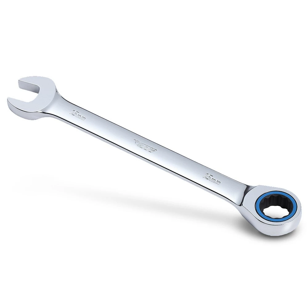 TTI 15mm 72T Metric Ratcheting Ring/Open-End Spanner TRTM15 4 TTI 15mm 72T Metric Ratcheting Ring/Open-End Spanner TRTM15 - Image 2
