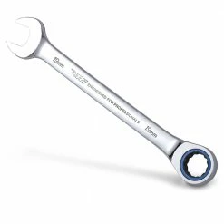 TTI 19mm 72T Metric Ratcheting Ring & Open End Spanner TRTM19