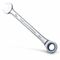 TTI 24mm 72T Metric Ratcheting Ring & Open End Spanner TRTM24