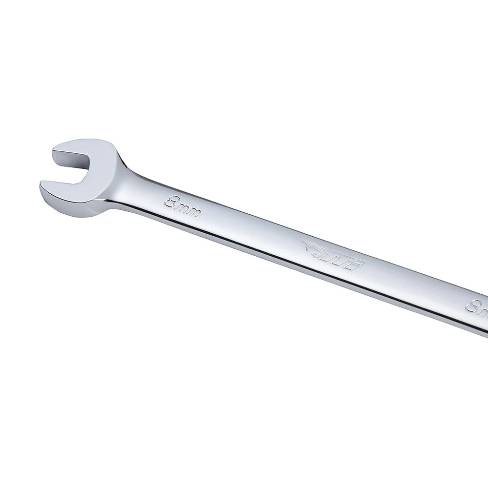 TTI 8mm 72T Metric Ratcheting Ring & Open End Spanner TRTM08 5 TTI 8mm 72T Metric Ratcheting Ring & Open End Spanner TRTM08 - Image 3