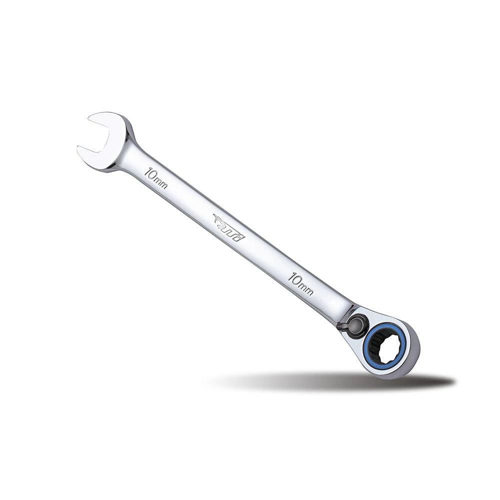 TTI 10mm 72T Metric Reversible Ratcheting Ring/Open-End Spanner TRVM10 3 TTI 10mm 72T Metric Reversible Ratcheting Ring/Open-End Spanner TRVM10