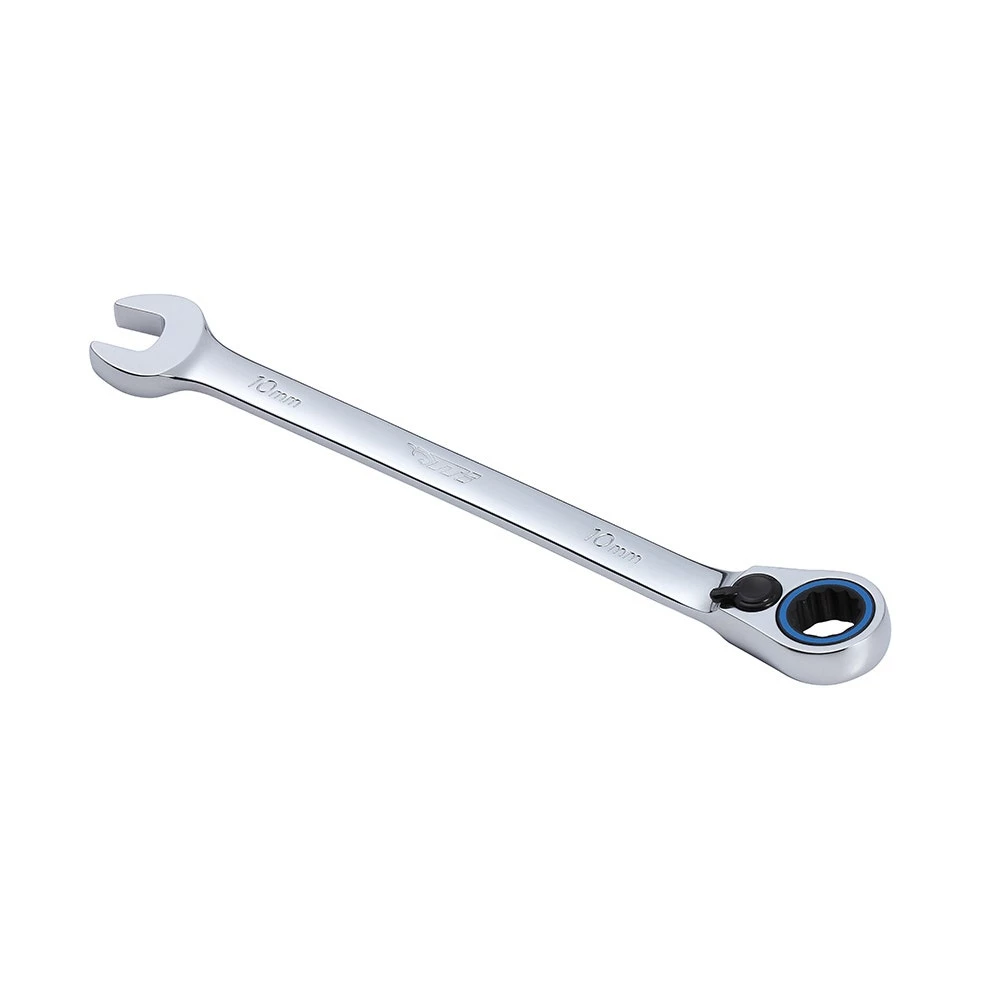 TTI 10mm 72T Metric Reversible Ratcheting Ring/Open-End Spanner TRVM10 4 TTI 10mm 72T Metric Reversible Ratcheting Ring/Open-End Spanner TRVM10 - Image 2