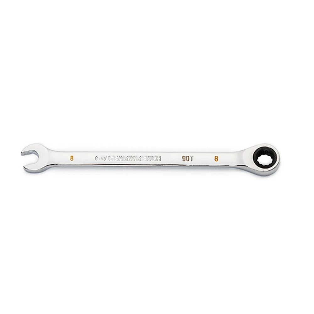 GEARWRENCH 8mm 90T Ratcheting Combination Wrench 86908 4 GEARWRENCH 8mm 90T Ratcheting Combination Wrench 86908 - Image 2