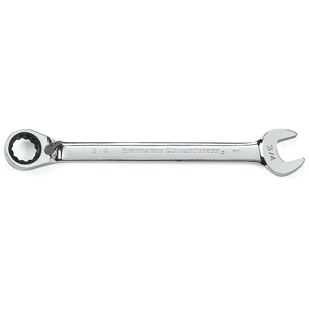GEARWRENCH 3/4inch 12 Point SAE Reversible Combination Ratcheting Wrench 9532N 3 GEARWRENCH 3/4inch 12 Point SAE Reversible Combination Ratcheting Wrench 9532N