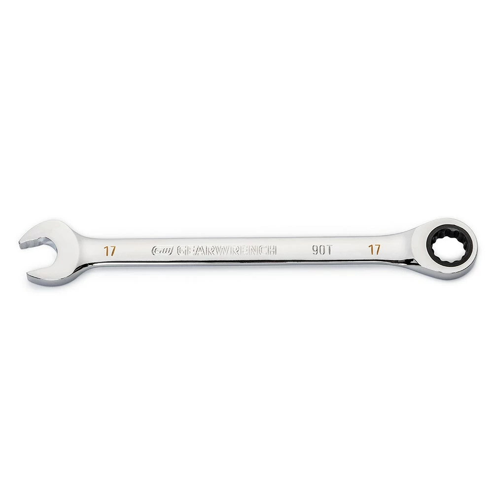 GEARWRENCH 17mm 90T Ratcheting Combination Wrench 86917 4 GEARWRENCH 17mm 90T Ratcheting Combination Wrench 86917 - Image 2