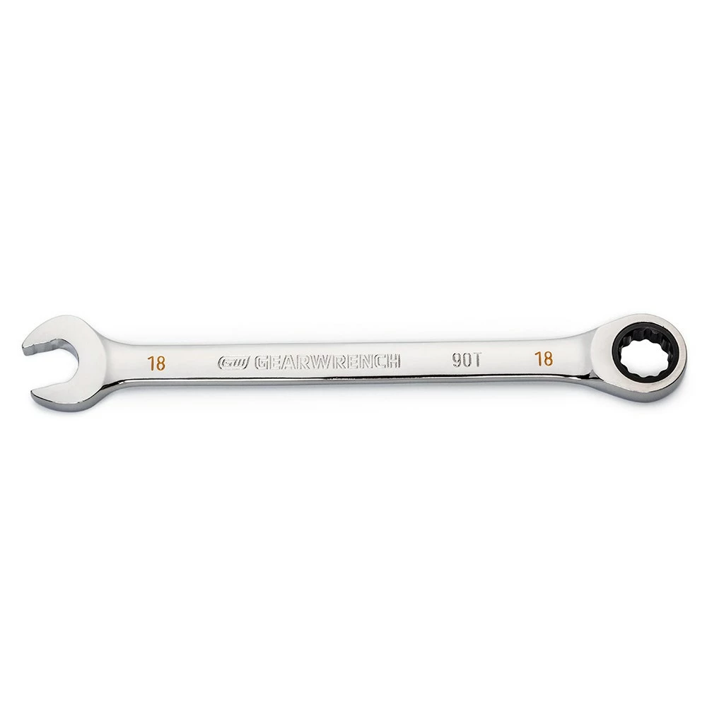 GEARWRENCH 18mm 90T Ratcheting Combination Wrench 86918 4 GEARWRENCH 18mm 90T Ratcheting Combination Wrench 86918 - Image 2