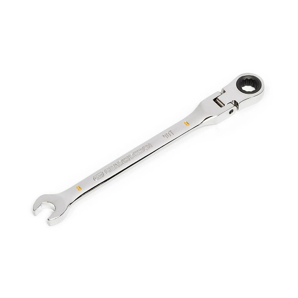GEARWRENCH 8mm 90T Flexhead Ratcheting Combination Wrench 86708 3 GEARWRENCH 8mm 90T Flexhead Ratcheting Combination Wrench 86708