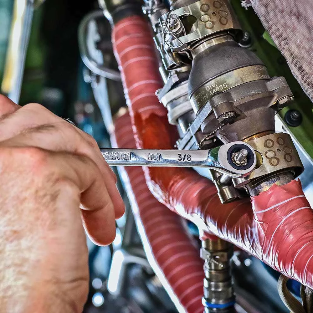 GEARWRENCH 3/8" 90T Ratcheting Combination Wrench 86943 5 GEARWRENCH 3/8" 90T Ratcheting Combination Wrench 86943 - Image 3