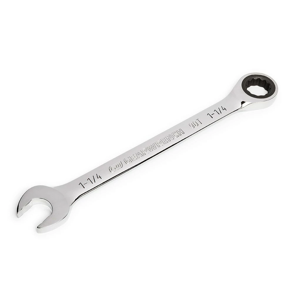 GEARWRENCH 1-1/4" 90T Ratcheting Combination Wrench 86956 3 GEARWRENCH 1-1/4" 90T Ratcheting Combination Wrench 86956