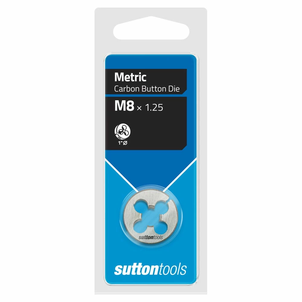 SUTTON M8.0 X 1.25 1inch OD Button Die M4000800 3 SUTTON M8.0 X 1.25 1inch OD Button Die M4000800