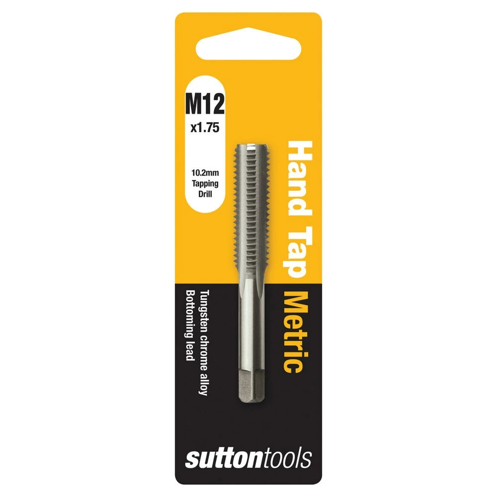 SUTTON M12 X 1.7 Bottom Tap Carbon Hand 3 SUTTON M12 X 1.7 Bottom Tap Carbon Hand