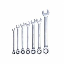 HRD 7 Piece 1-19mm Metric Ratcheting Ring & Open End Spanner HRTSM7 -GearWrench Shop unnamed file 67