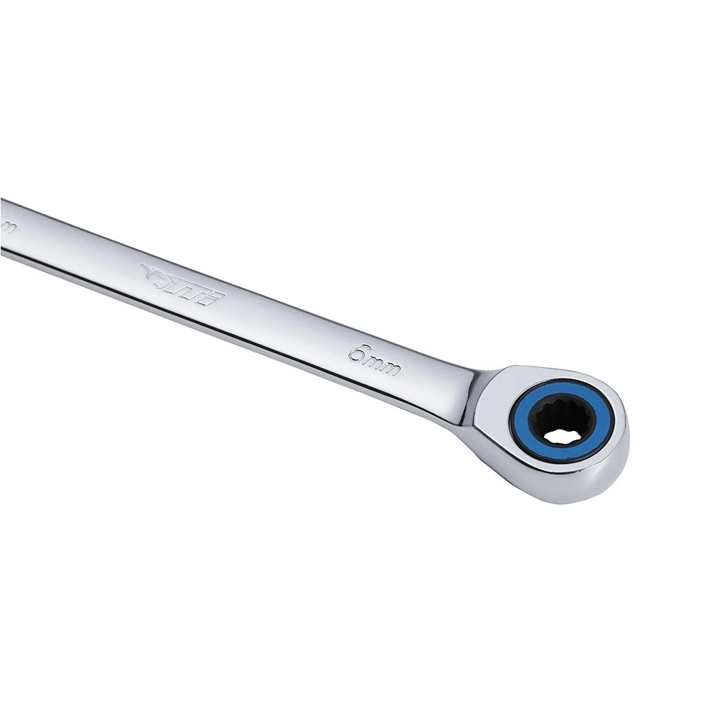 TTI 6mm 72T Metric Ratcheting Ring/Open-End Spanner TRTM06 7 TTI 6mm 72T Metric Ratcheting Ring/Open-End Spanner TRTM06 - Image 5