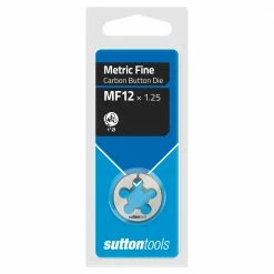 SUTTON M12 X 1.25 1inch OD Button Die M4031206