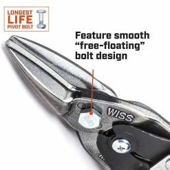 Wiss CRESCENT 248mm Straight Cut Tin Snips M3RAU -GearWrench Shop unnamed file 964
