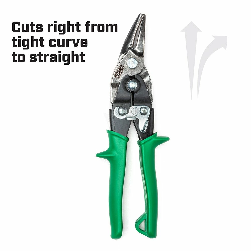Wiss CRESCENT 248mm Right Cut Tin Snips M2RAU 4 Wiss CRESCENT 248mm Right Cut Tin Snips M2RAU - Image 2