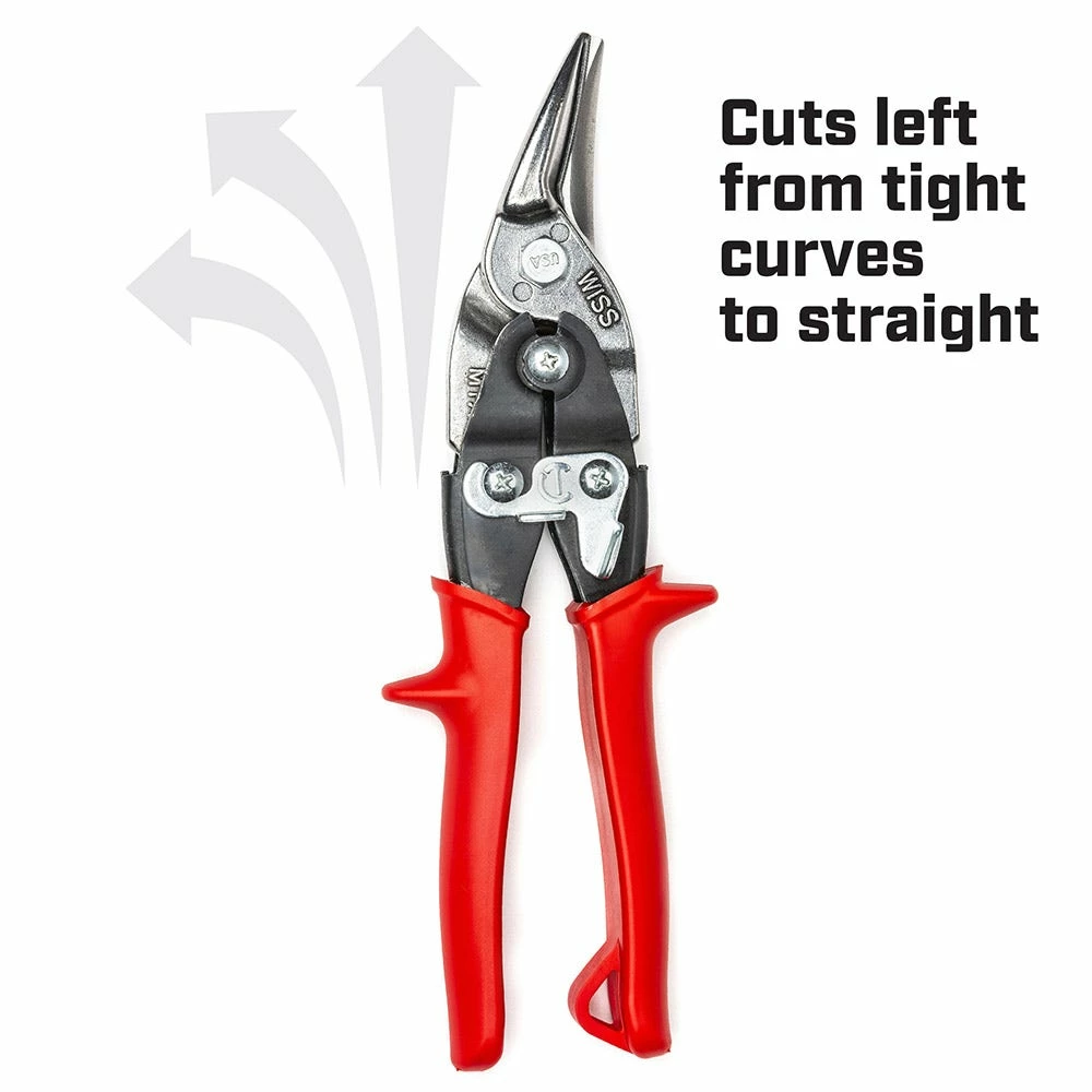 Wiss CRESCENT 248mm Left Cut Tin Snips M1RAU 5 Wiss CRESCENT 248mm Left Cut Tin Snips M1RAU - Image 3
