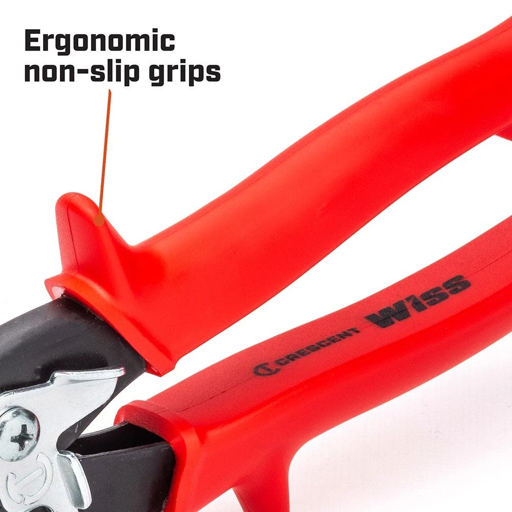 Wiss CRESCENT 248mm Left Cut Tin Snips M1RAU 7 Wiss CRESCENT 248mm Left Cut Tin Snips M1RAU - Image 5
