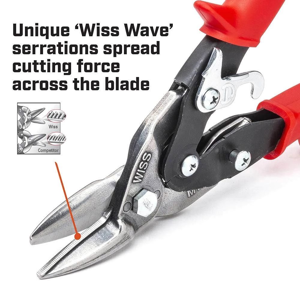 Wiss CRESCENT 248mm Left Cut Tin Snips M1RAU 10 Wiss CRESCENT 248mm Left Cut Tin Snips M1RAU - Image 8